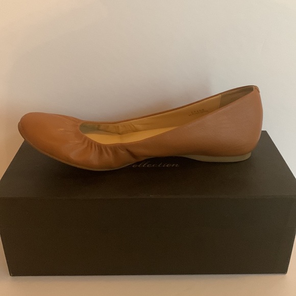 J.Crew Cece leather ballet flats in Tan - Picture 3 of 8